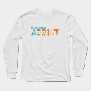 Kite boarding Addict Long Sleeve T-Shirt